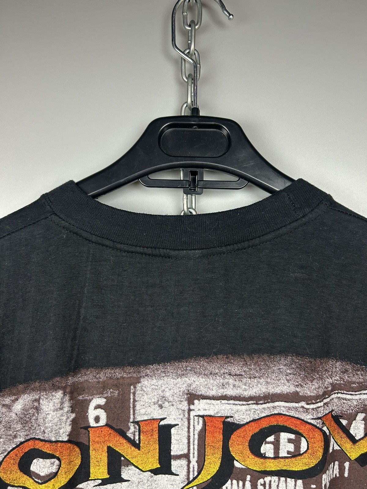 Band Tees × Bon Jovi × Vintage Vintage 90s Bon Jovi All Over Print T shirt Size US L / EU 52-54 / 3 - 15 Thumbnail