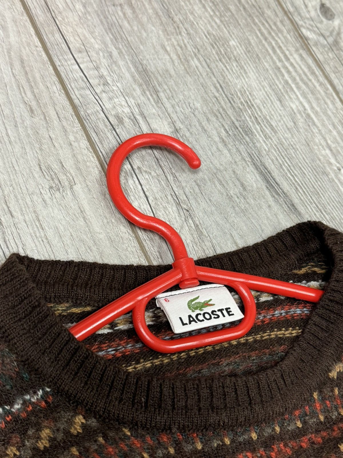 Lacoste VINTAGE SWEATSHIRT LACOSTE LUXURY SWEATER SIZE S Size US S / EU 44-46 / 1 - 13 Thumbnail