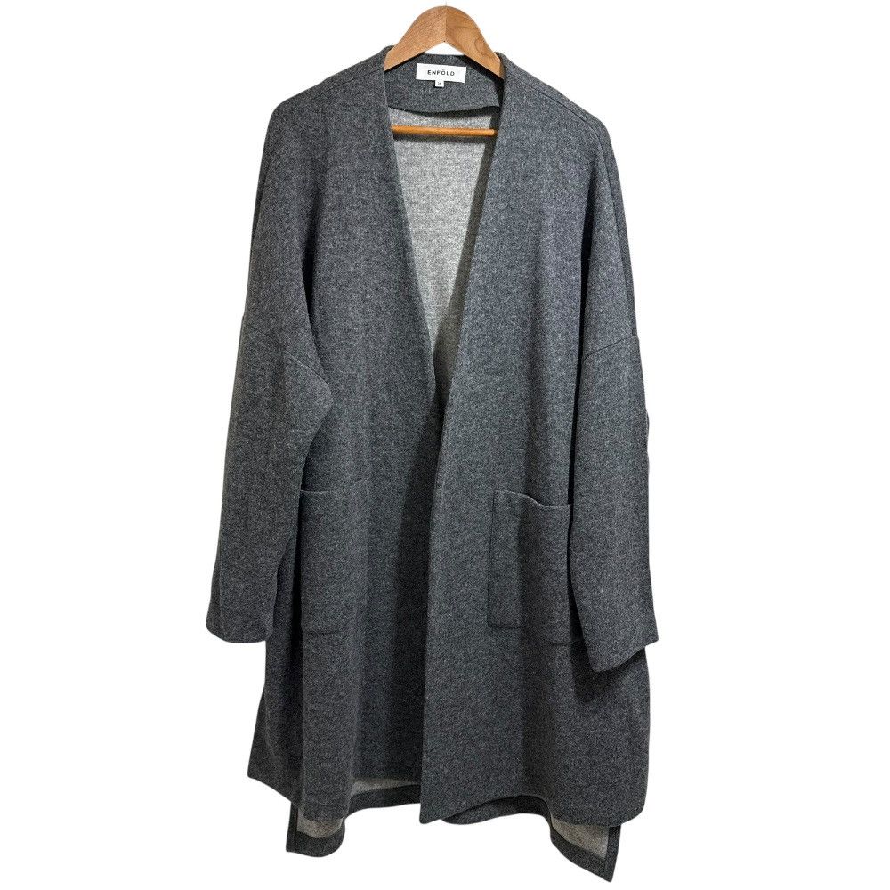 Other Other ENFOLD Open Front Double Face Knit Coat Others Outerwear DUTY FREE for USA Size ONE SIZE - 1 Thumbnail