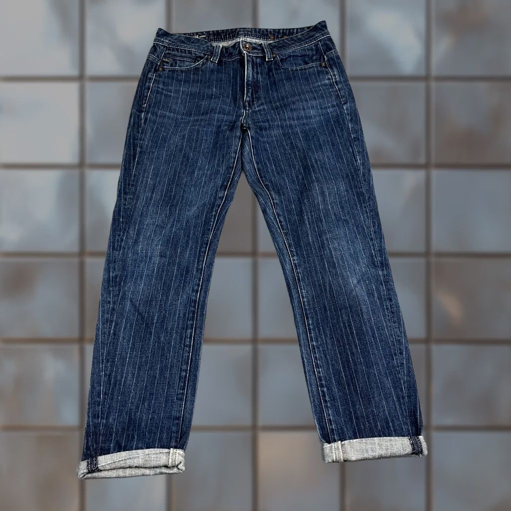 G-Star G-Star Womens Boyfriend Jeans 27 32 Cuffed Dark Blue Midge Saddle Jeans Size 27" / US 4 / IT 40 - 1 Thumbnail