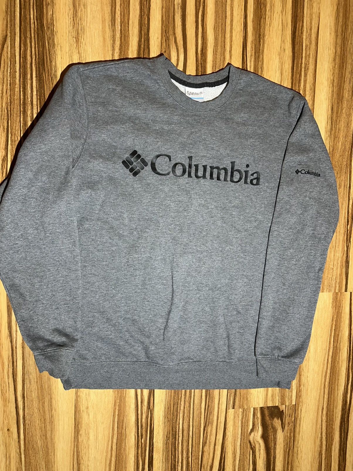 Columbia Columbia Men's Crewneck Sweater in Gray With Black Print Size US L / EU 52-54 / 3 - 2 Thumbnail