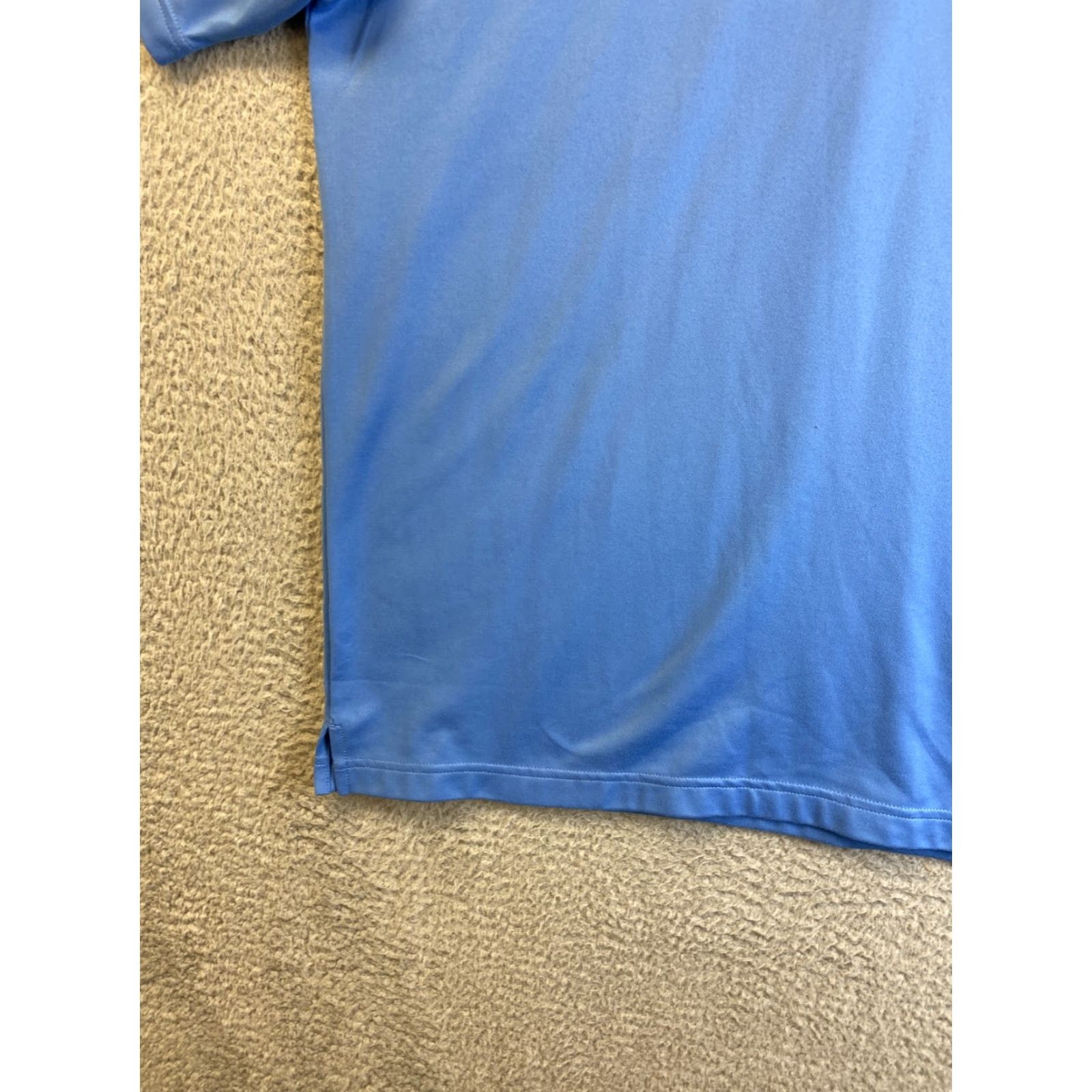 Adidas adidas Shirt Mens L Short Sleeve Golf Lightweight Blue Dri-Fit Tour Casual/32-51 Size US L / EU 52-54 / 3 - 3 Thumbnail