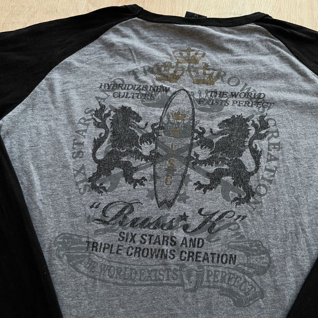 Other RUSS K RAGLAN Y2K VINTAGE JAPANESE BRAND Size US M / EU 48-50 / 2 - 6 Thumbnail