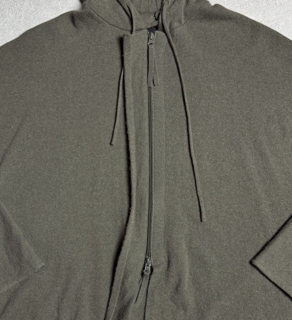 Rundholz Rundholz Black Label Wool Hooded Zip Cardigan Size S / US 4 / IT 40 - 6 Thumbnail