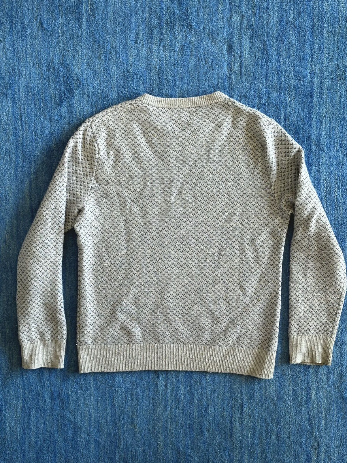 J.Crew Merino Wool Patterned Sweater Size US L / EU 52-54 / 3 - 2 Thumbnail