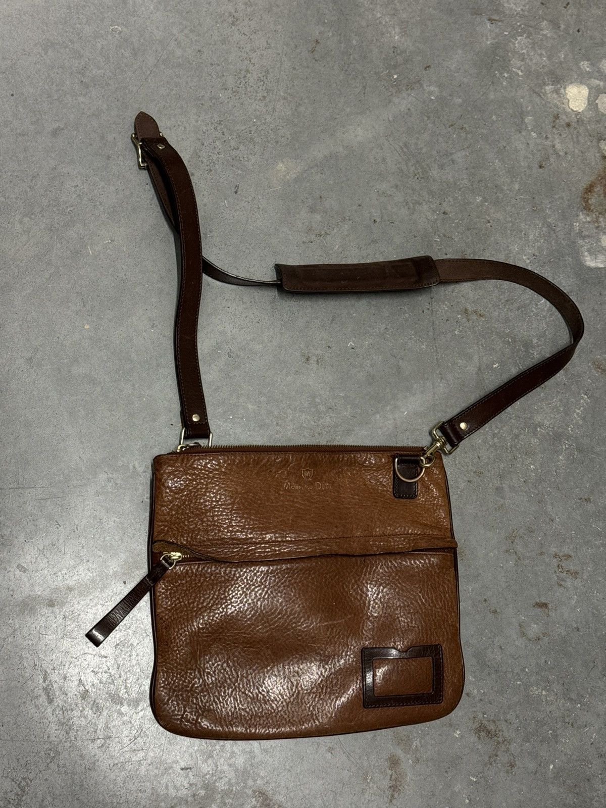 Massimo Dutti Massimo Dutti vintage leather bag real leather rare 90s 00s Size ONE SIZE - 1 Thumbnail