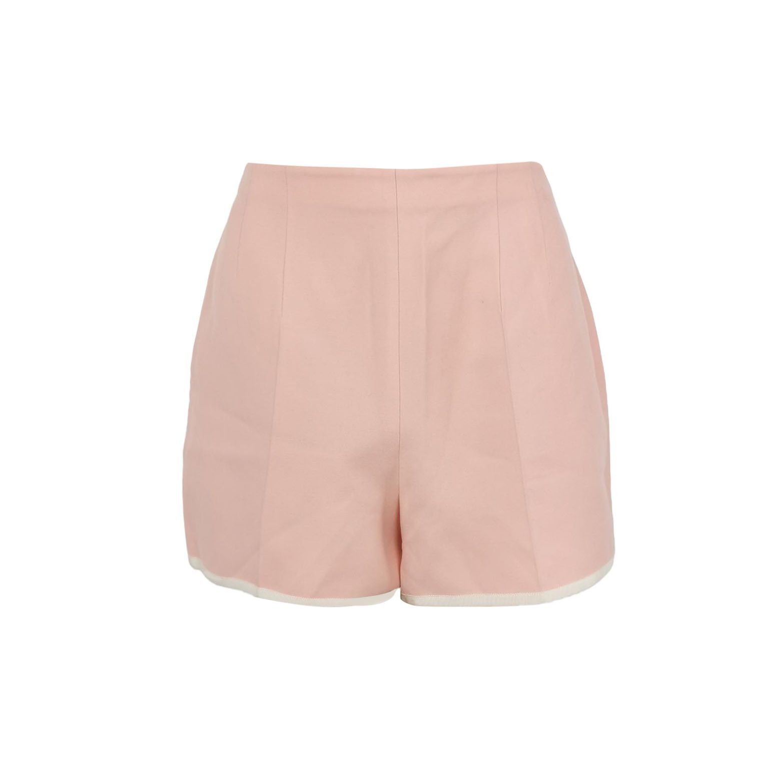 Gucci Gucci Pink Silk Wool Shorts Size 40 Size 27" / US 4 / IT 40 - 1 Thumbnail