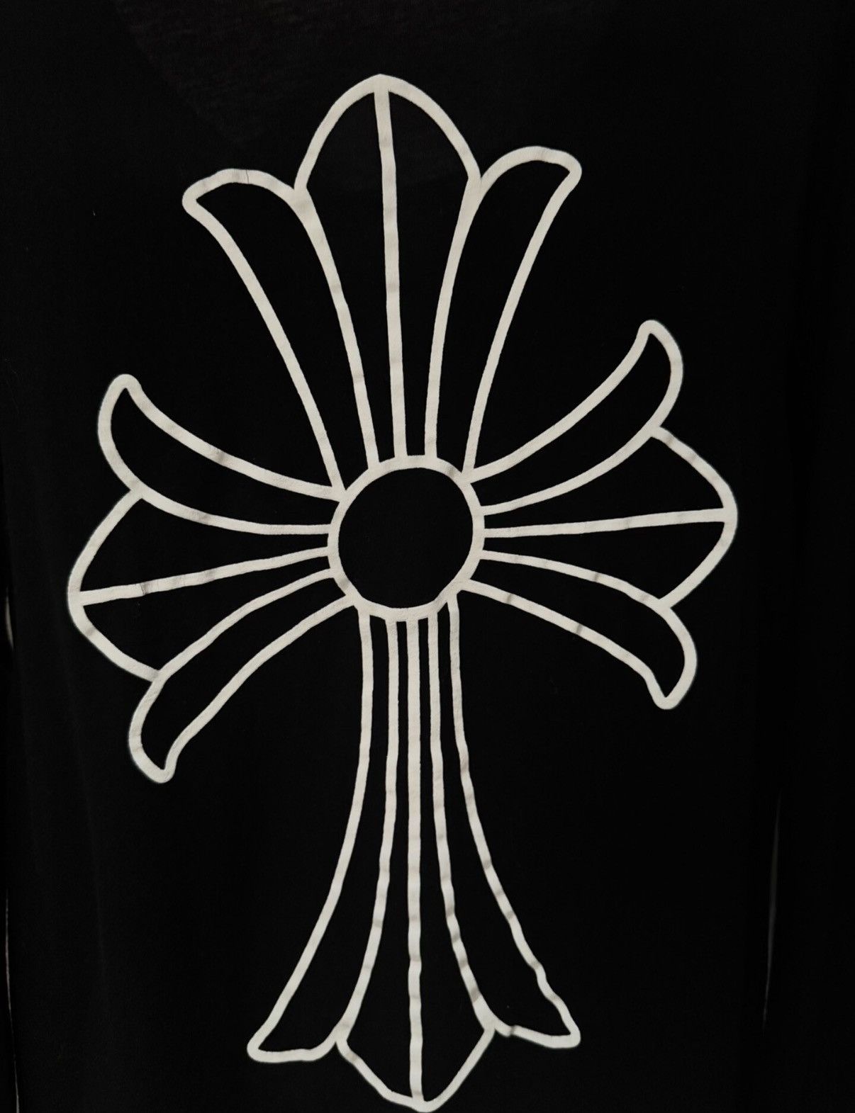 Chrome Hearts Chrome Hearts Sanskrit Sketch Oversized Cross Long-Sleeve Size US M / EU 48-50 / 2 - 3 Thumbnail