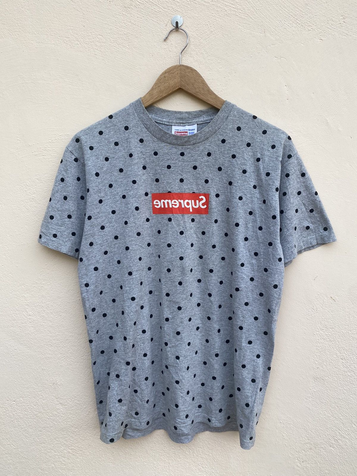 2012 Supreme Comme Des Garcons Polka Dot Tee Tops