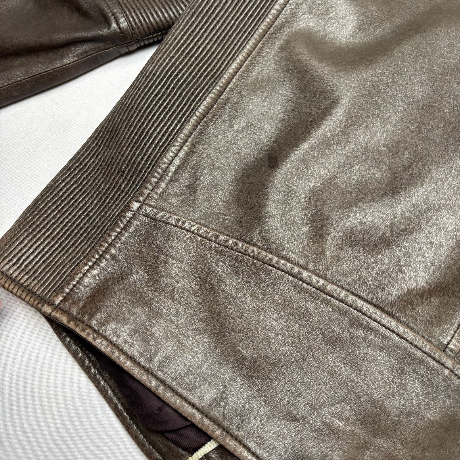 Theory Theory Jett Tomlin Leather Moto Jacket Men's XL Biker Size US XL / EU 56 / 4 - 14 Thumbnail