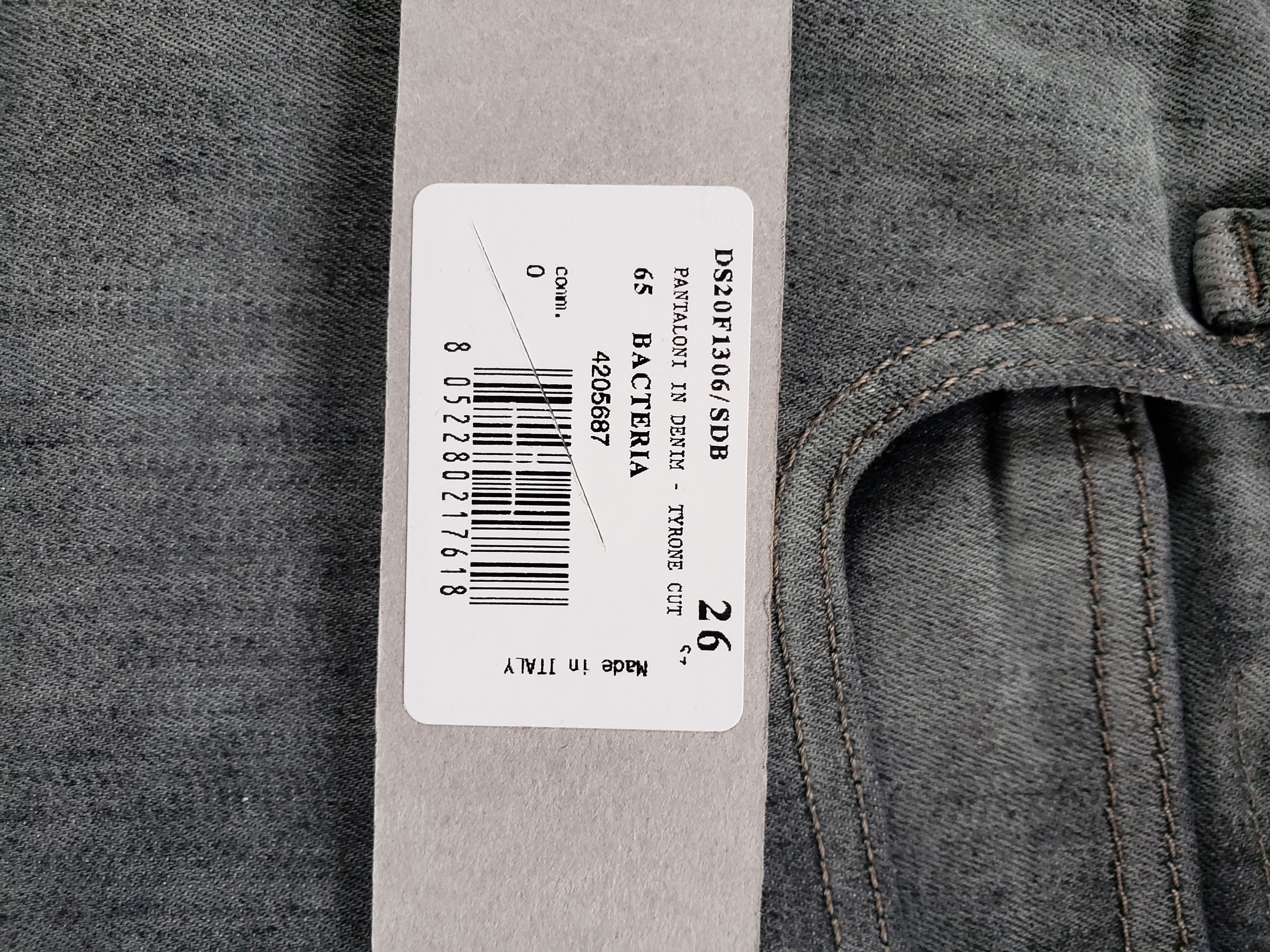 Rick Owens FW20 Tyrone Jeans Bacteria Sample | Grailed