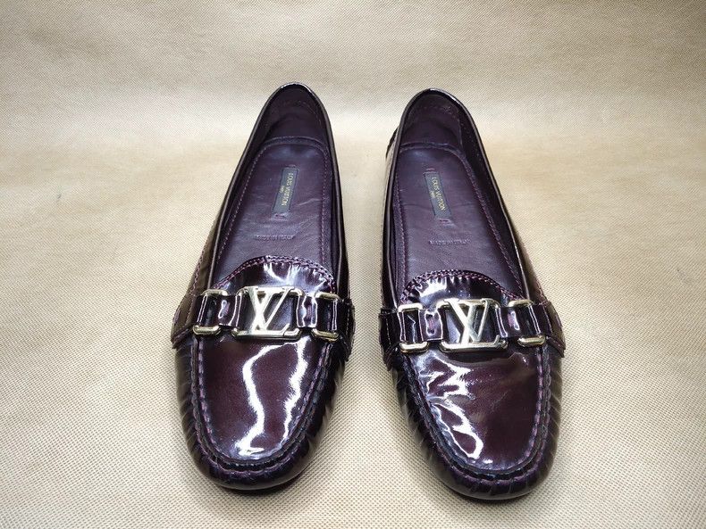 Louis Vuitton Louis Vuitton Patent Leather Loafers - dmc Size US 5.5 / EU 38 - 1 Thumbnail