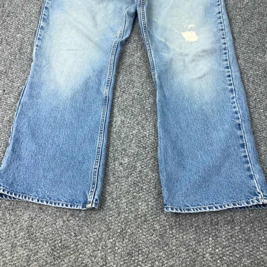 Vintage US Polo Assn Jeans Mens 40x30 Blue Loose Relaxed Straight Faded Distressed Y2K Size US M / EU 48-50 / 2 - 7 Thumbnail