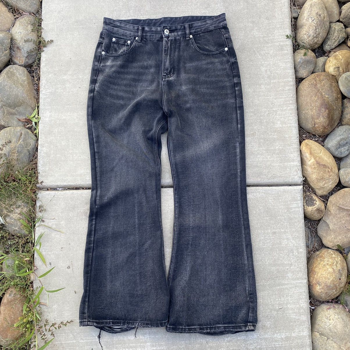 Japanese Brand × Vintage Flared Denim Size US 34 / EU 50 - 1 Thumbnail