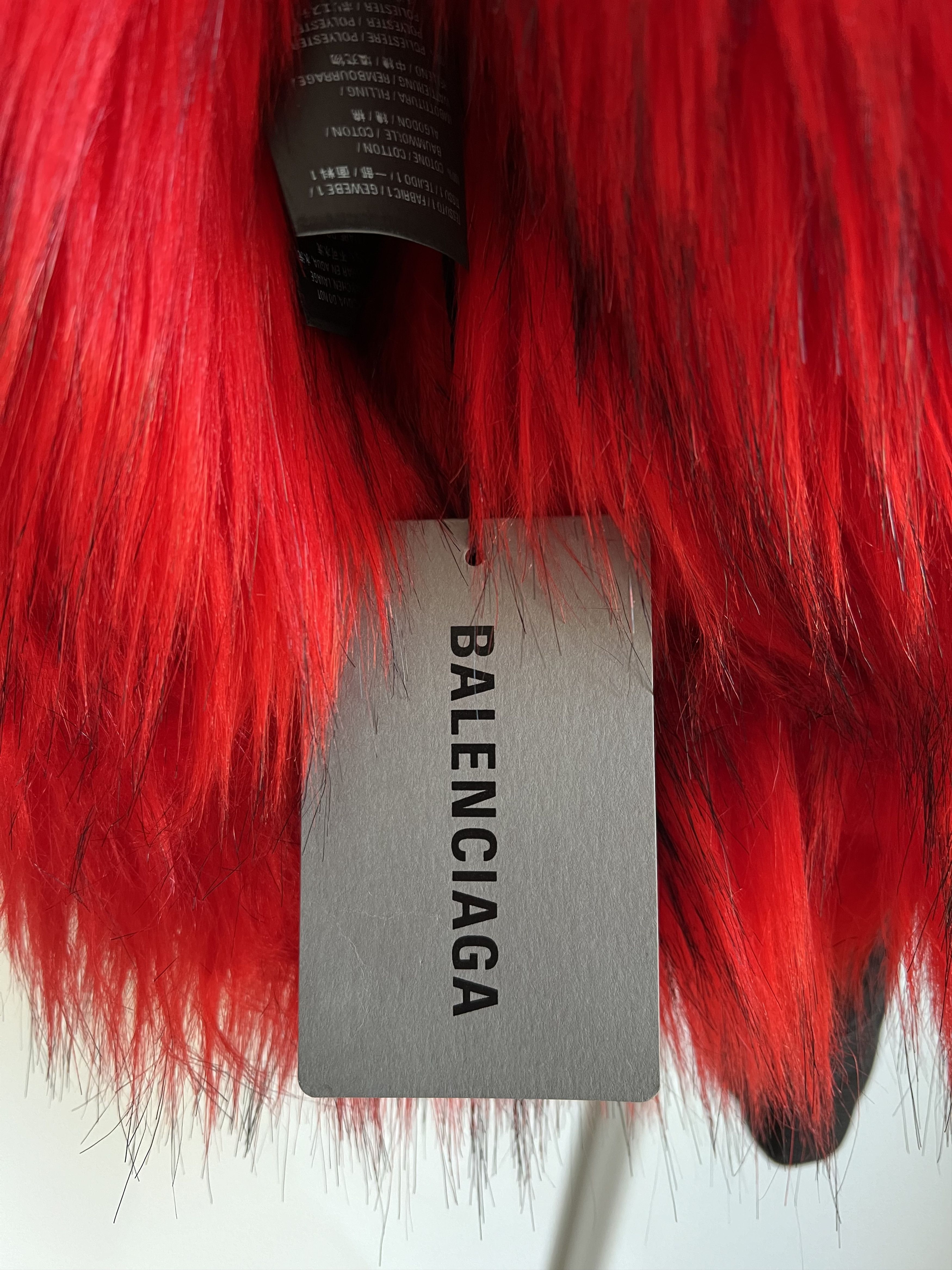 Balenciaga BALENCIAGA DENIM TRUCKER FUR SHEARLING 50 Size US M / EU 48-50 / 2 - 8 Thumbnail