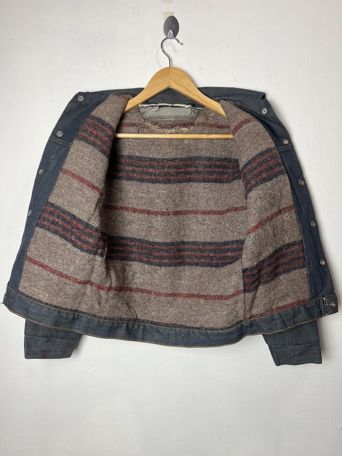 Levi's Vintage Clothing Vintage 70s Levis Orange Tab Nankai Denim Jacket Size US S / EU 44-46 / 1 - 16 Thumbnail