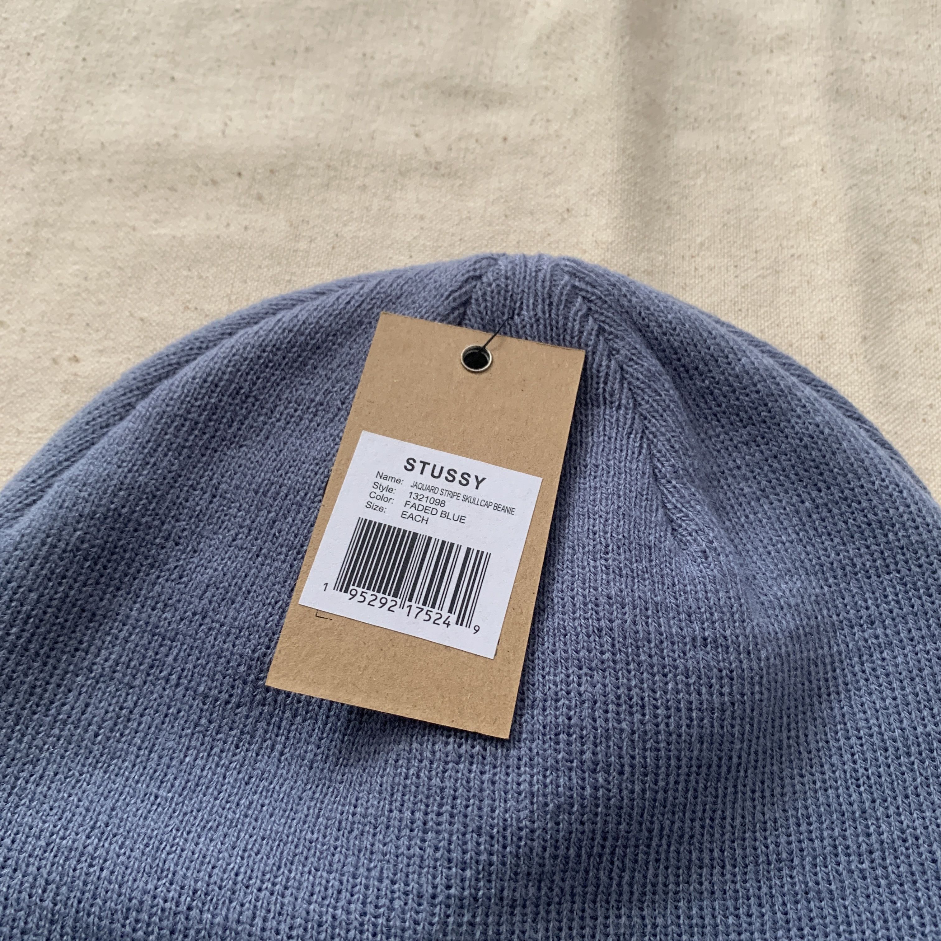 Stussy × Vintage Stussy Jacquard Stripe Skullcap Size ONE SIZE - 2 Thumbnail