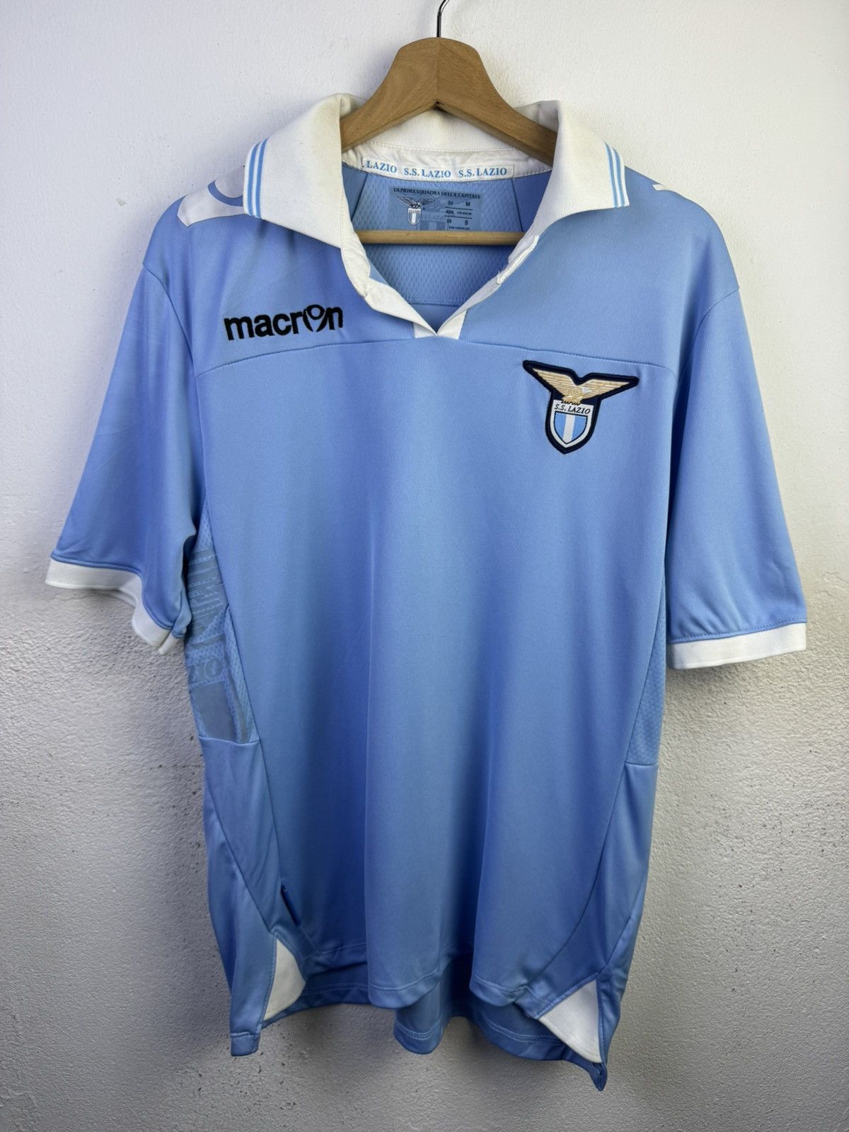 Macron Macron 2012-13 SS LAZIO Klose Jersey Size US M / EU 48-50 / 2 - 1 Thumbnail