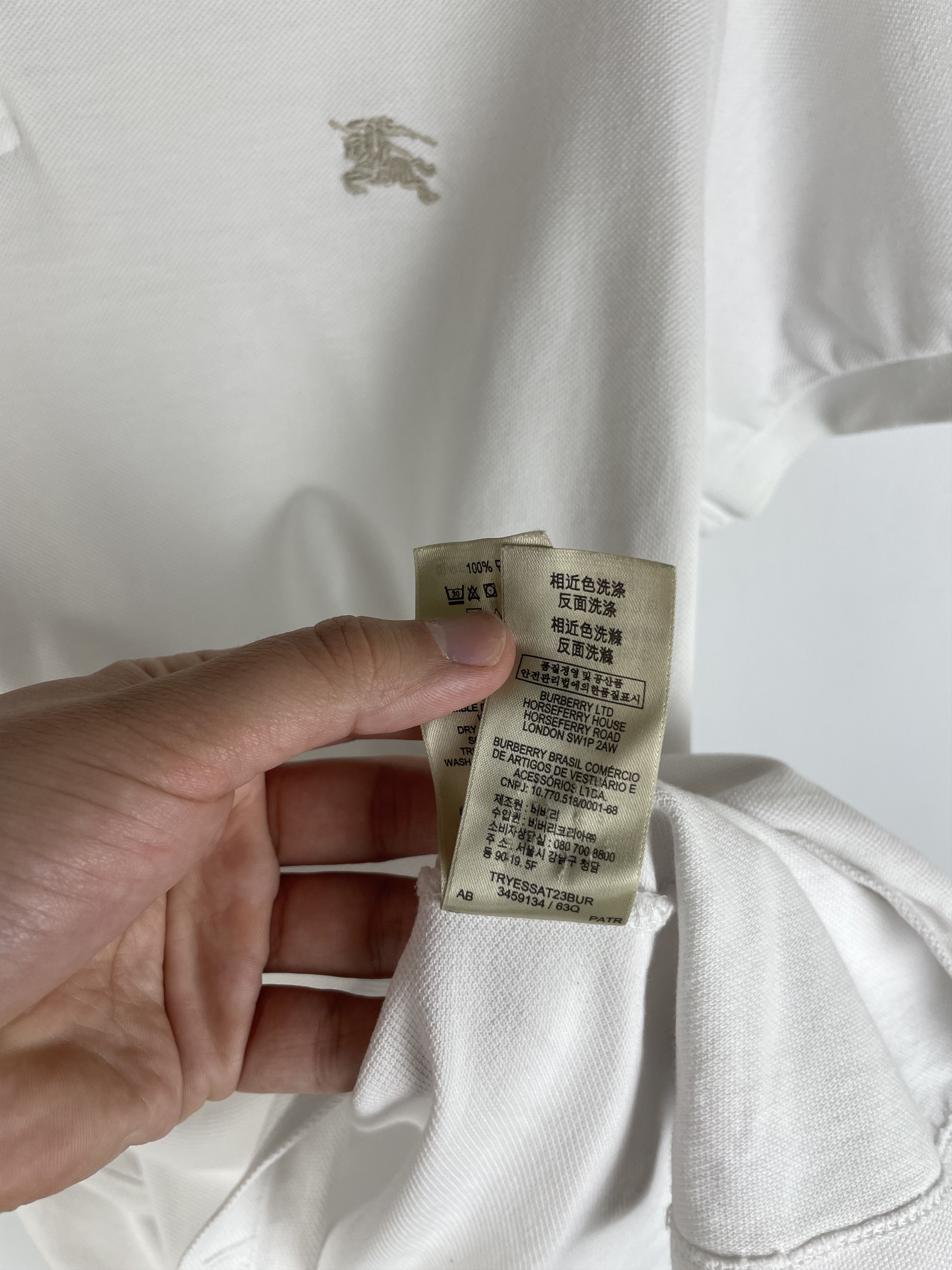 Burberry Burberry Brit Polo Shirt Size US XL / EU 56 / 4 - 9 Thumbnail