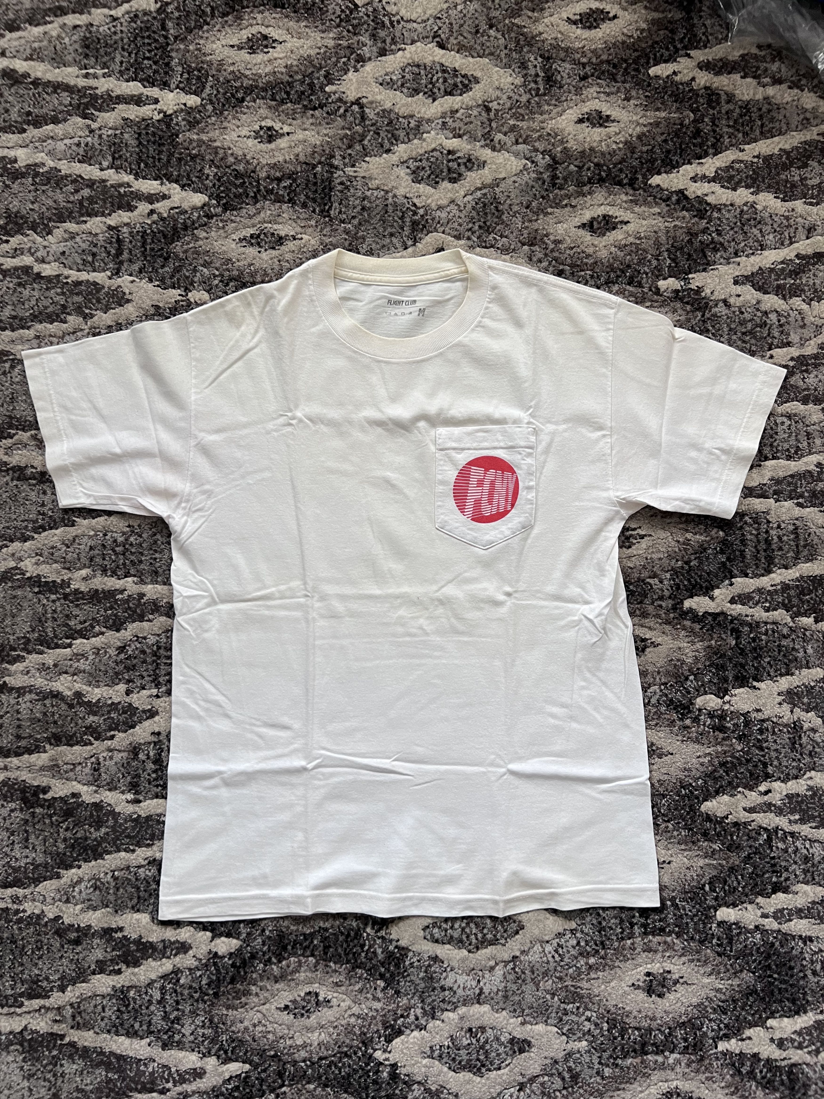 Flight Club Vintage Flight Club T-Shirt in White Size US M / EU 48-50 / 2 - 1 Thumbnail