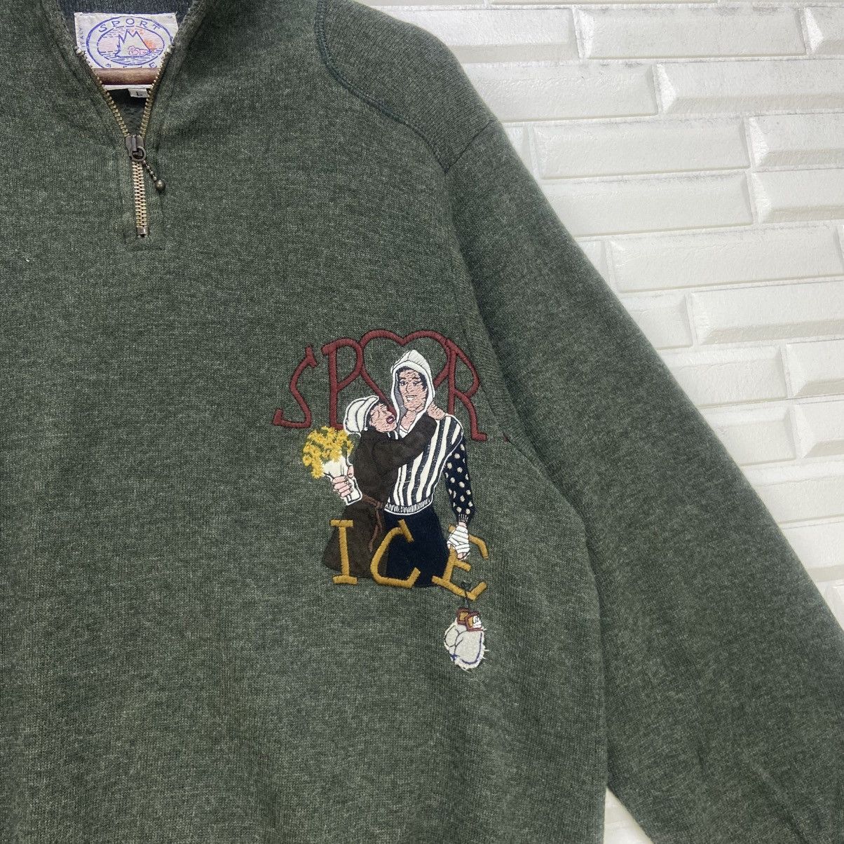 Iceberg Vintage Sport Ice by Iceberg Art Half Zipper Sweatshirt Size US M / EU 48-50 / 2 - 3 Thumbnail