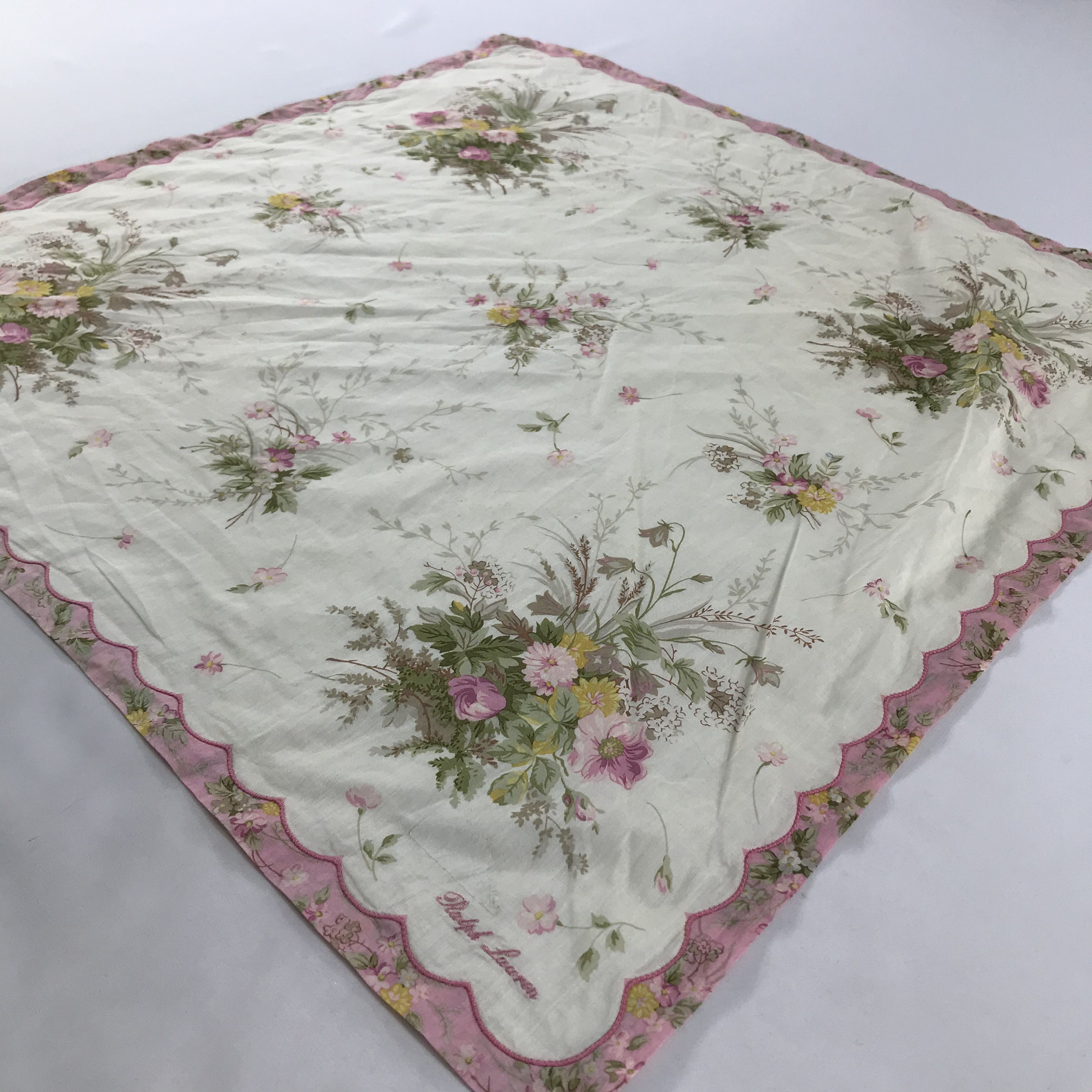 Ralph Lauren × Vintage Ralph Lauren Bandana / Handkerchief / Neckerchief - S1757 Size ONE SIZE - 2 Thumbnail