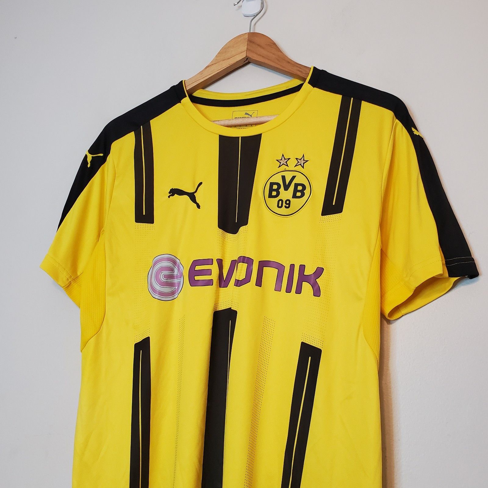 Puma Borussia Dorrmund Germany Puma Soccer Jersey Size S Size US S / EU 44-46 / 1 - 2 Thumbnail