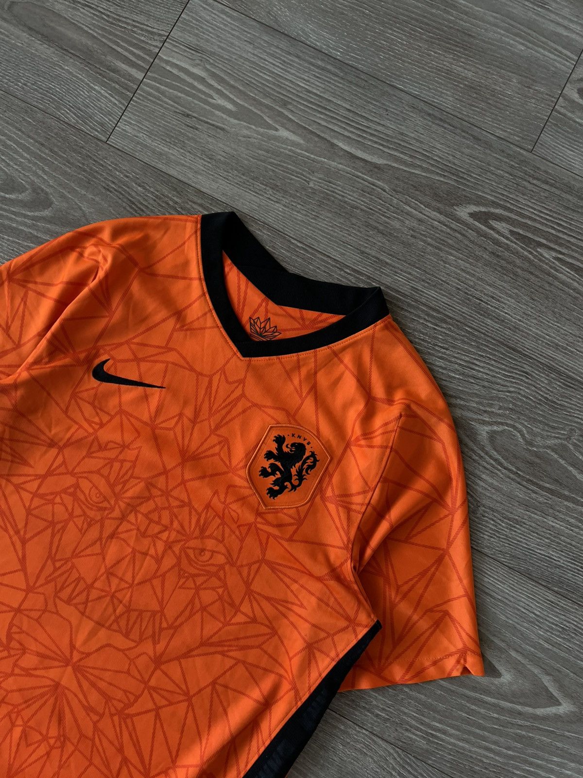 Nike Nike Netherlands KNVB Home Football Lion Jersey T-Shirt Size US S / EU 44-46 / 1 - 8 Thumbnail