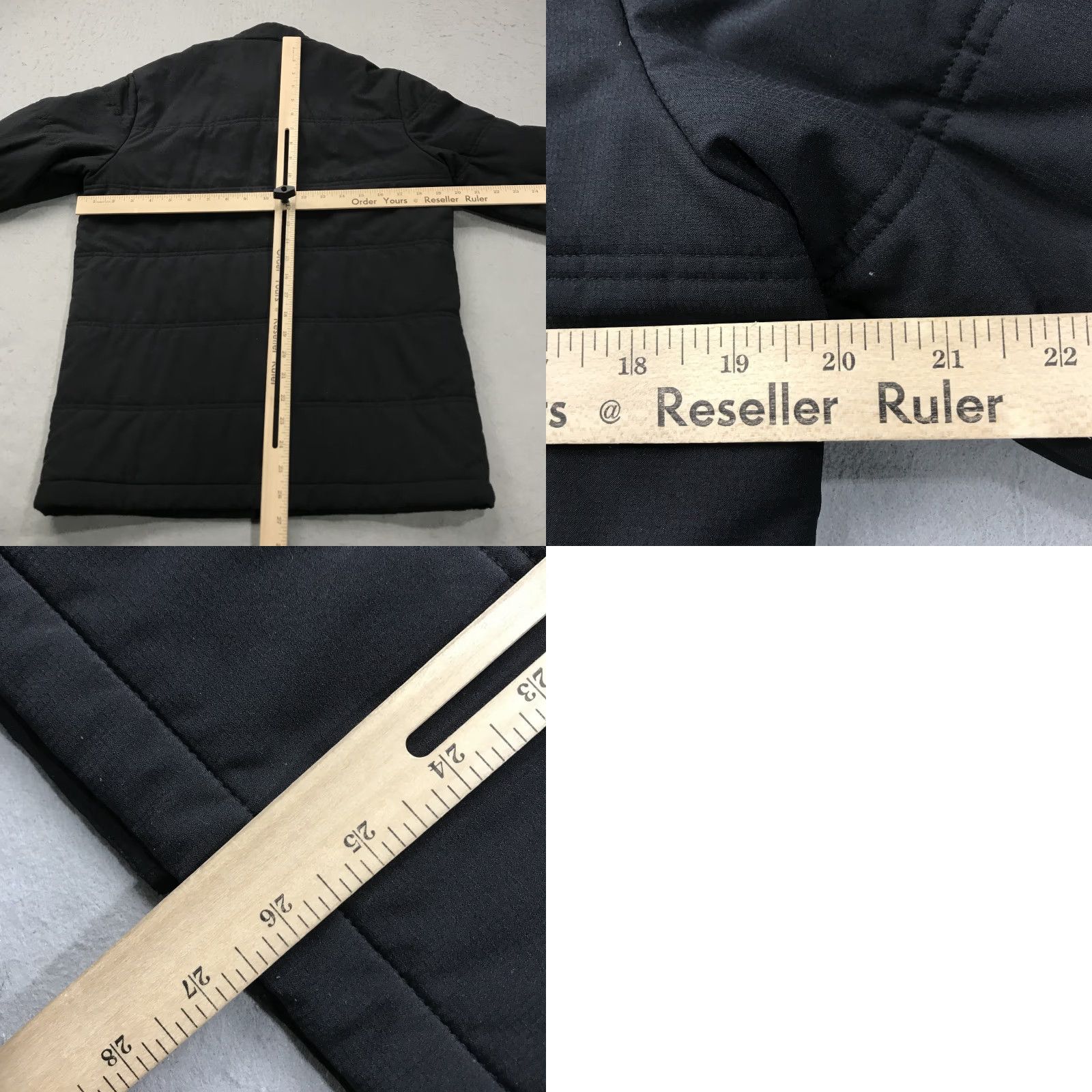 TravisMathew Travis Mathew Jacket Mens Small Black Interlude Puffer Long Sleeve Zip Outdoor Athletic Golf Casual Shirt Size US S / EU 44-46 / 1 - 8 Thumbnail