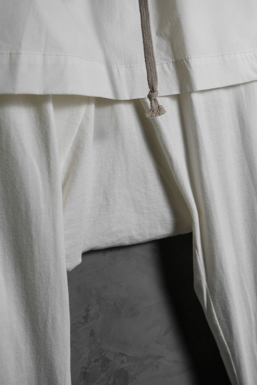 Rick Owens Drkshdw Rick Owens DRKSHDW Layered Skirt Sarouel Pants - Milk Size US 32 / EU 48 - 3 Thumbnail