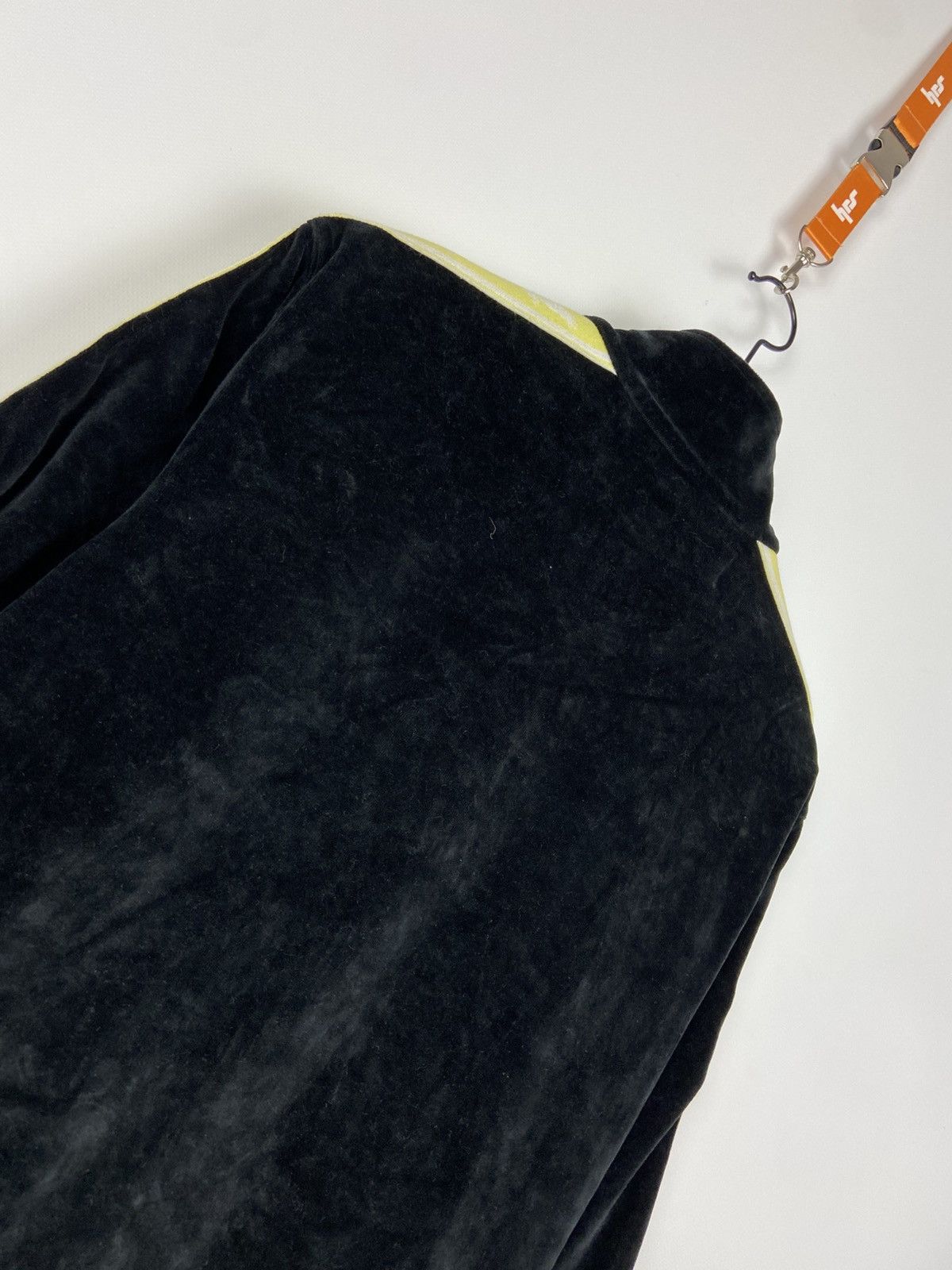 Off-White RRP$700 Off White Logo Intarsia Velour Track Jacket Mens Size US XS / EU 42 / 0 - 24 Thumbnail