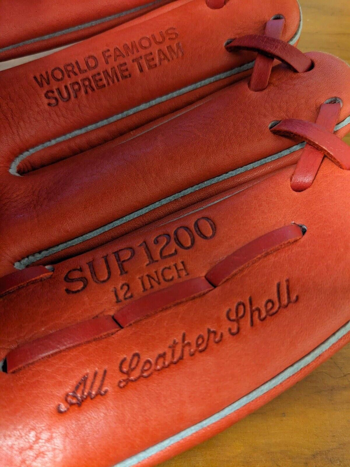 Supreme SS12 SUPREME RAWLINGS 12IN. BASEBALL GLOVE RIGHT THROW Size ONE SIZE - 9 Thumbnail