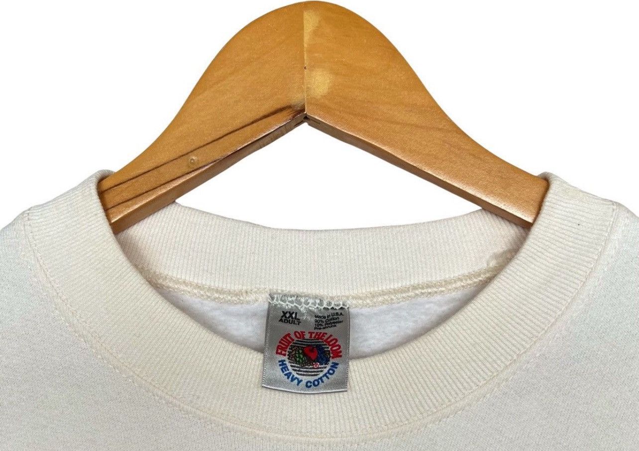 Vintage Vintage 90s Bear Backhit Oversize Sweatshirt XLarge Size US XL / EU 56 / 4 - 7 Thumbnail