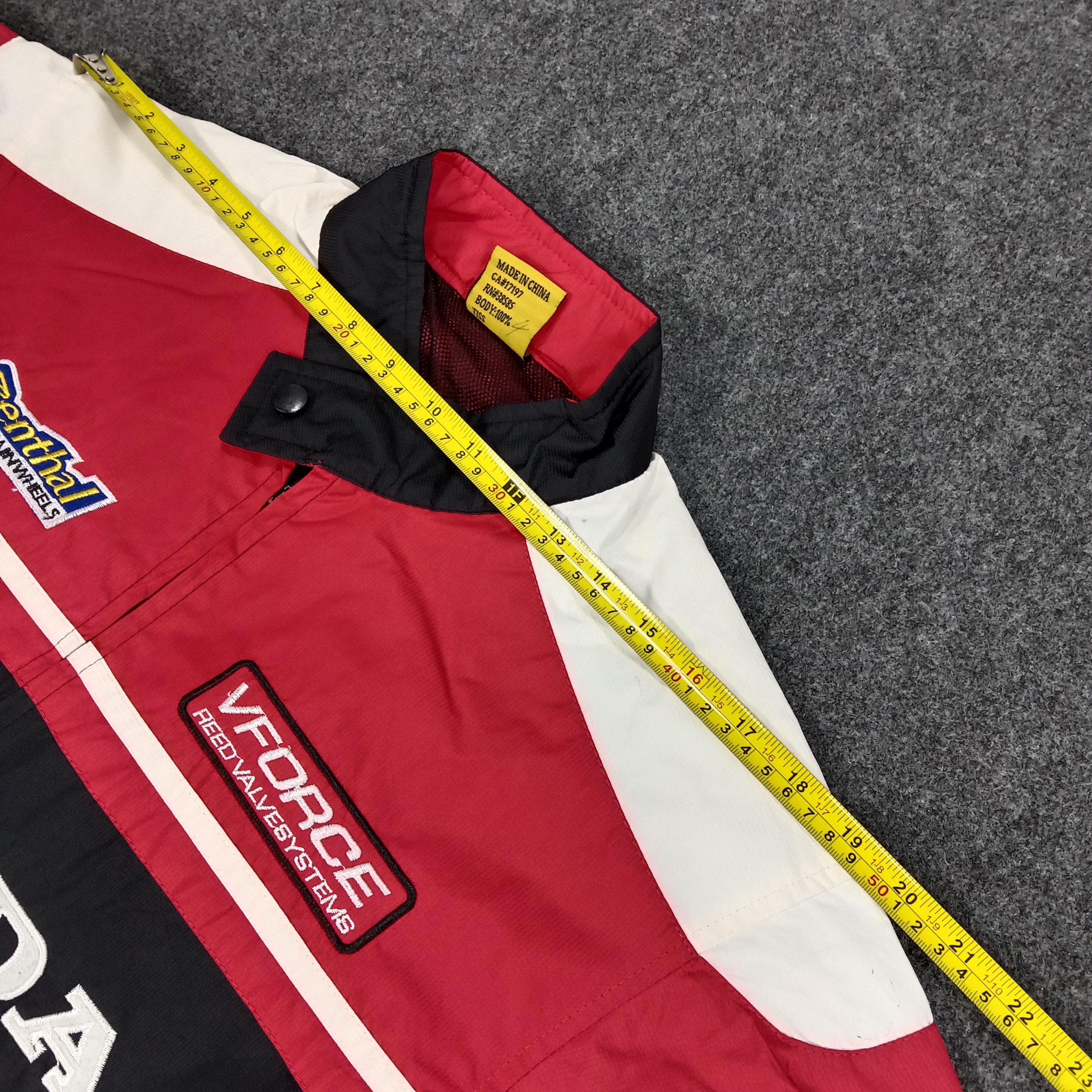 Ferrari × Honda × Vintage Honda X Ferrari Japanese Racing Bikers Jacket Size US L / EU 52-54 / 3 - 10 Thumbnail