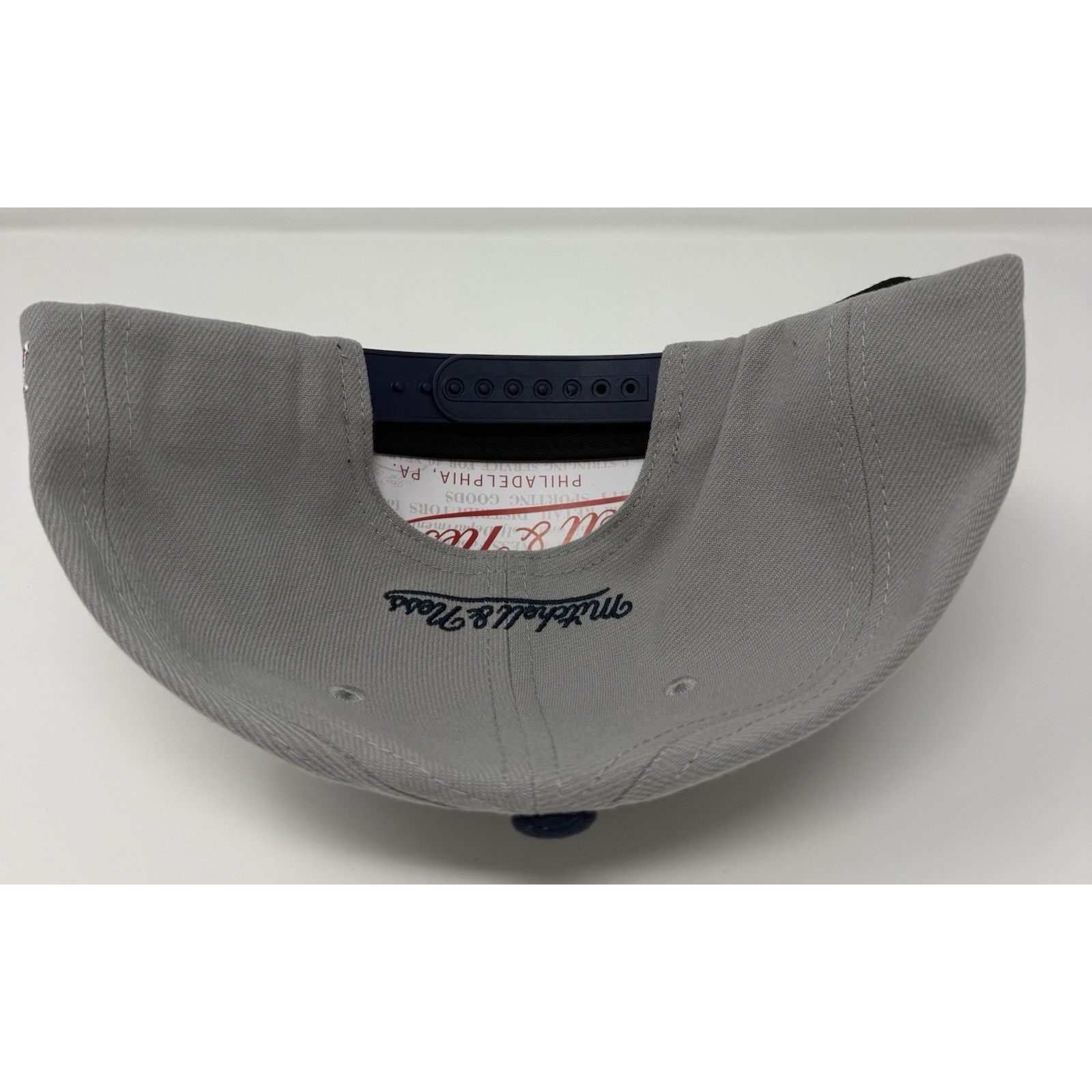 Mitchell & Ness Mitchell & Ness Angels Snapback Hat Cooperstown Gray/Navy Size ONE SIZE - 11 Thumbnail