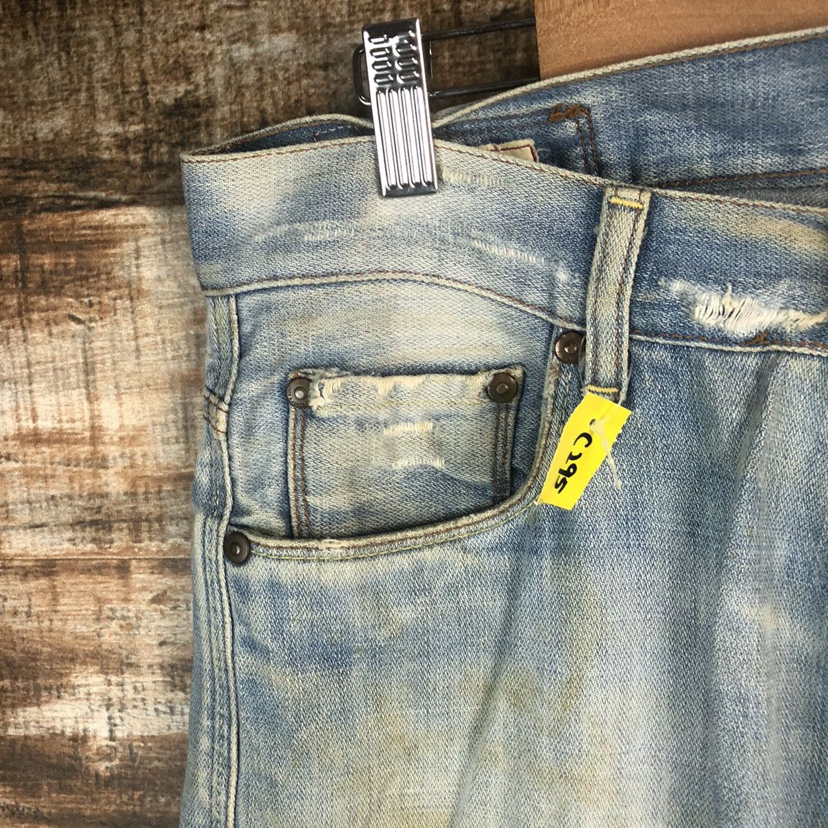 Jack & Jones DL Jack Jones Blue Denim Pants #C295 Size US 32 / EU 48 - 7 Thumbnail