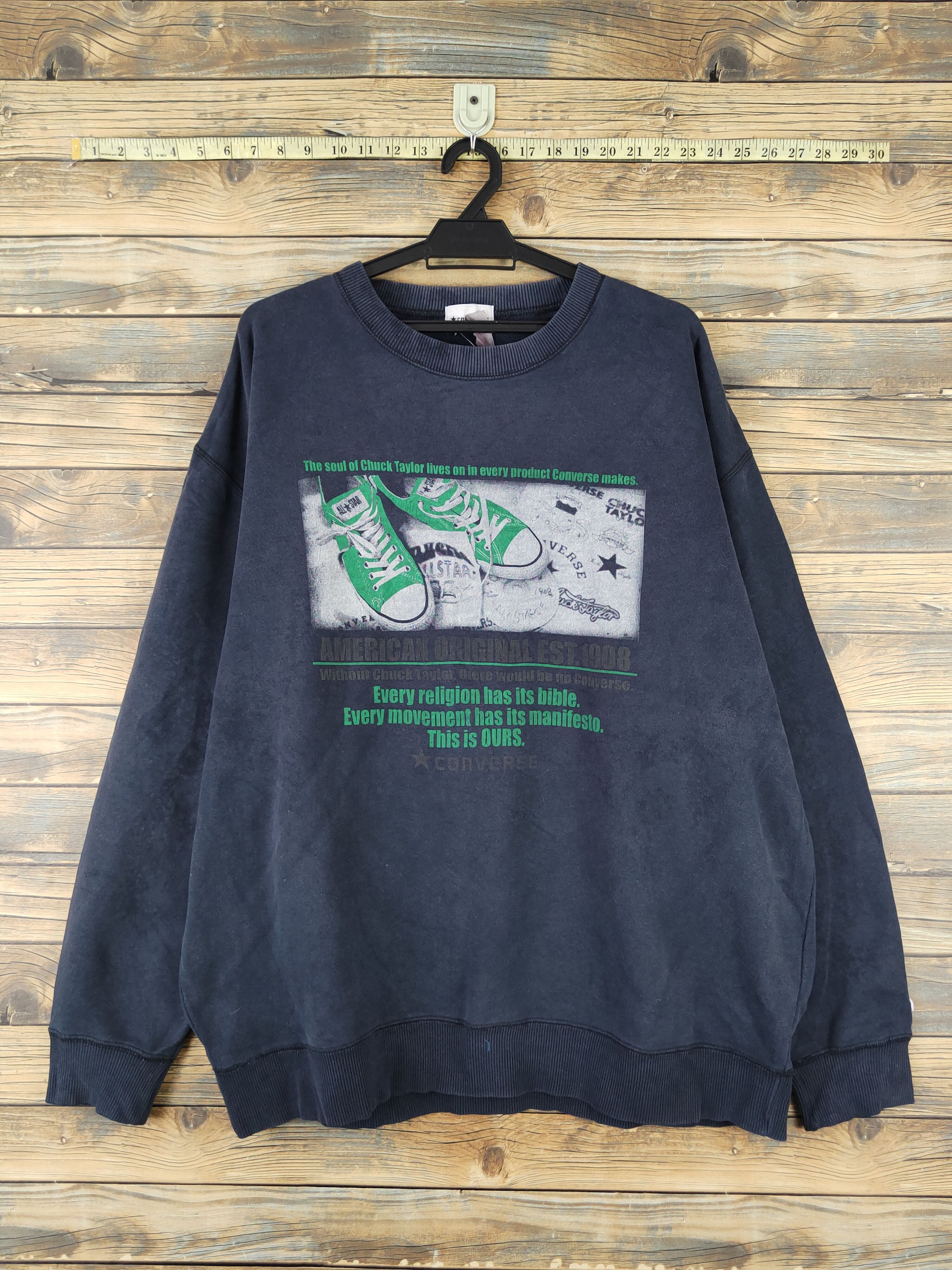 Converse Converse vintage Navy Sweatshirts #530 Size US XL / EU 56 / 4 - 1 Thumbnail