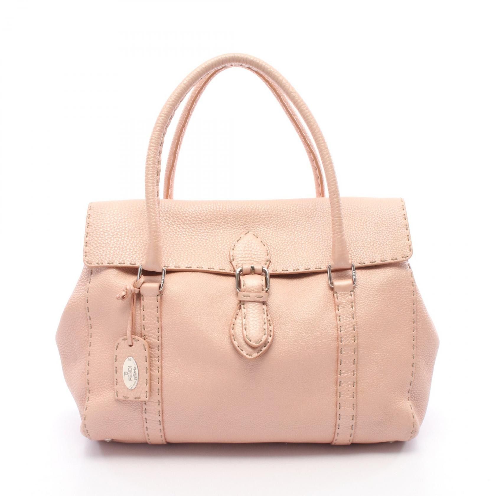 Fendi Fendi Fendi Linda Selleria Leather Handbag Leather Handbag 8BR458 DUTY FREE for USA Size ONE SIZE - 1 Thumbnail