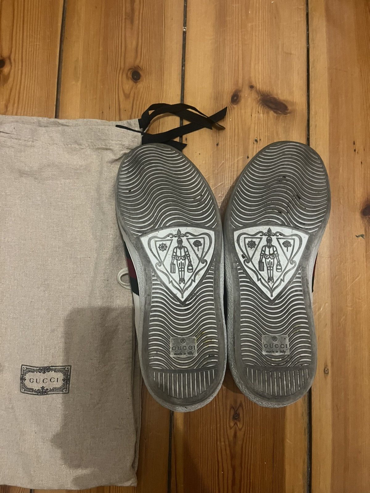 Gucci Gucci Freya Hartas Ace Sneakers Size US 7.5 / EU 40-41 - 6 Thumbnail