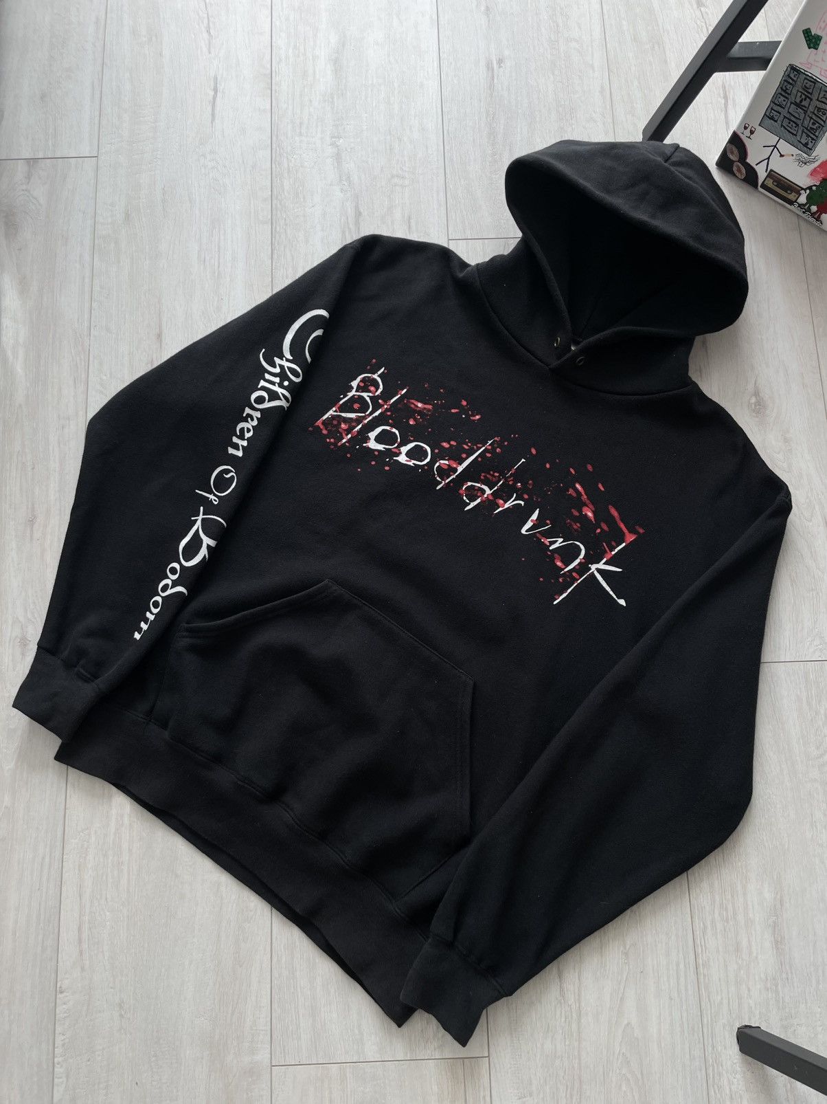 Band Tees Vintage 00’s Children of Bodom "Bloodrunk" Hoodie Band Metal Size US M / EU 48-50 / 2 - 7 Thumbnail