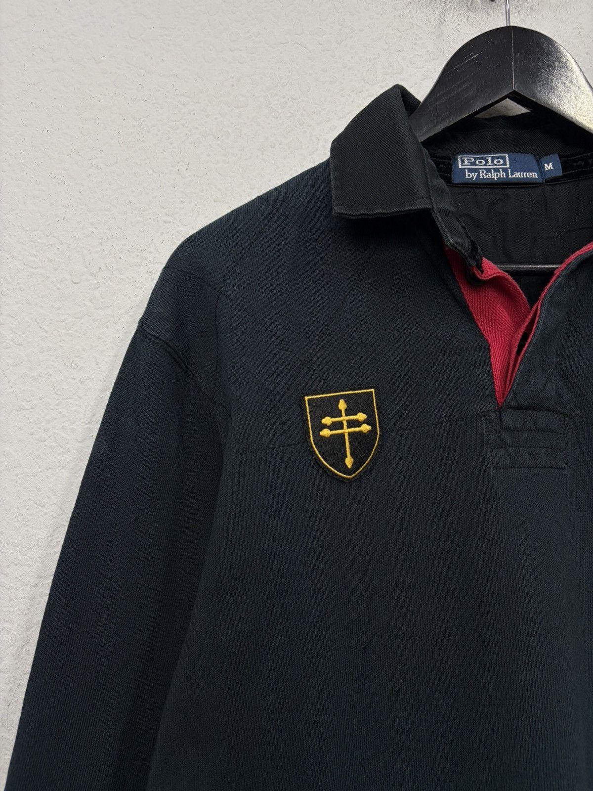 Polo Ralph Lauren Vintage Polo Ralph Lauren Rugby Polo Long Sleeve RRL Drake Size US L / EU 52-54 / 3 - 7 Thumbnail