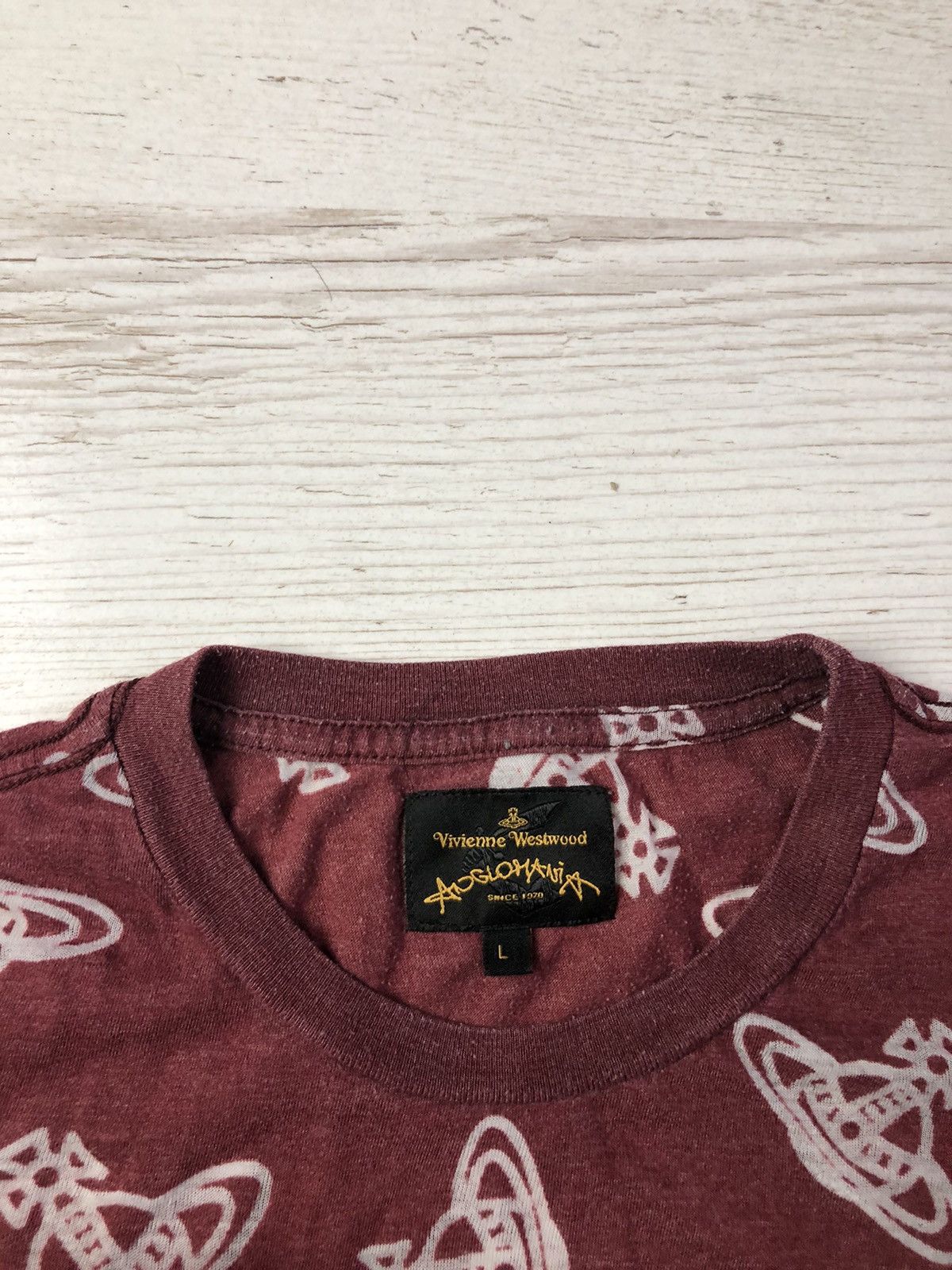 Vivienne Westwood T shirt vivienne westwood monogram vintage Size US L / EU 52-54 / 3 - 4 Thumbnail