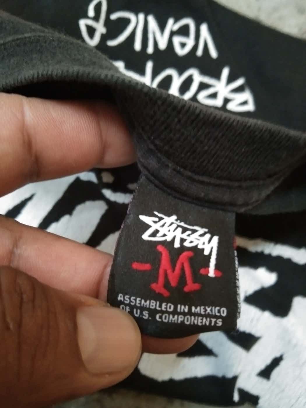 Stussy × Vintage VINTAGE STUSSY TOUR T-SHIRT Size US M / EU 48-50 / 2 - 4 Thumbnail