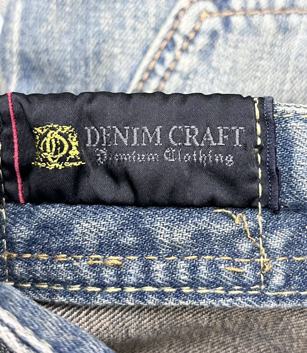 Aran Crafts FYE🔥90's DENIM CRAFT Mudwash Rusty Faded Distressed FLARE Size US 30 / EU 46 - 11 Thumbnail