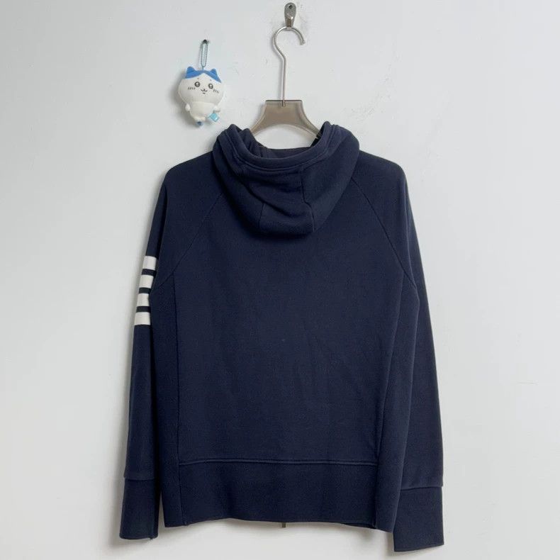 Thom Browne Thom Browne Zippered hooded sweater Size US L / EU 52-54 / 3 - 3 Thumbnail