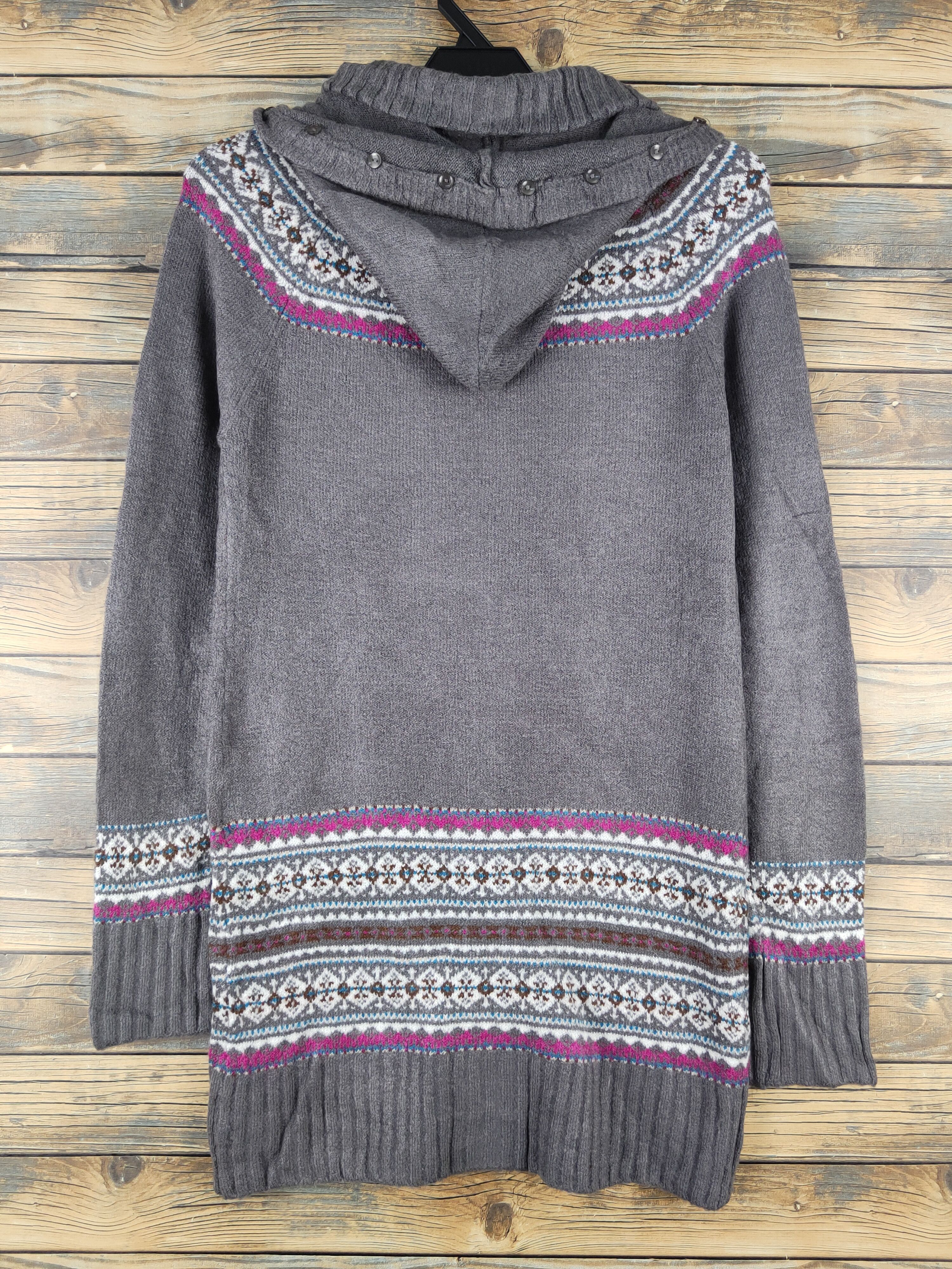 Japanese Brand Image Dark Gray Hoodie Knitwear Sweaters #W1194 Size M / US 6-8 / IT 42-44 - 7 Thumbnail