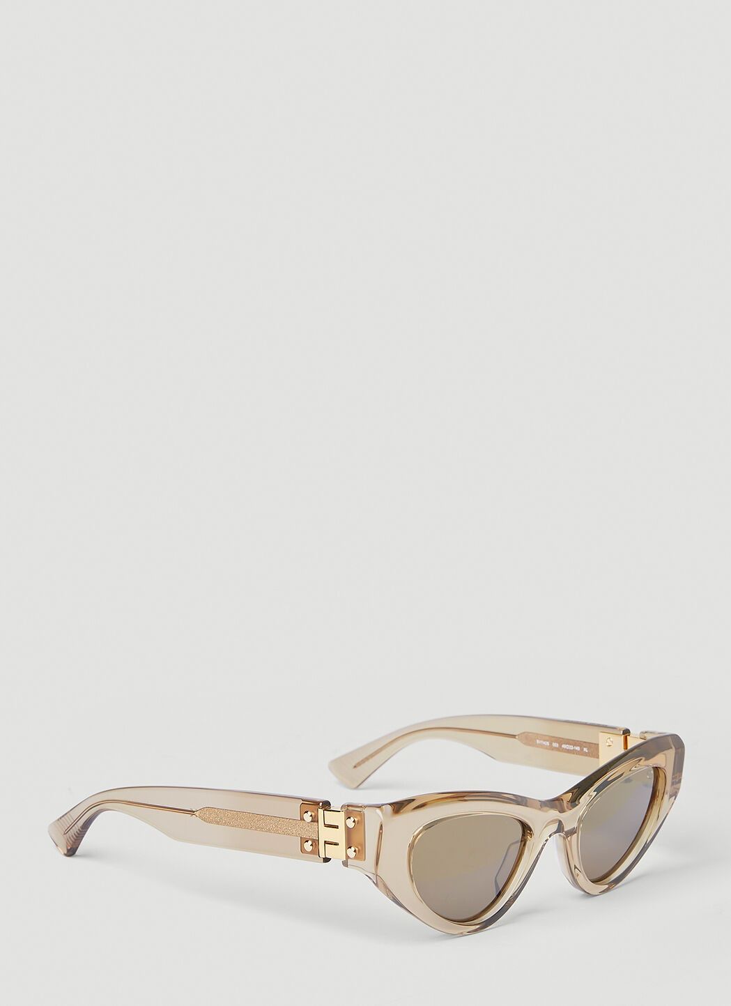 Bottega Veneta o1n1vont0525 Size: OS / Angle Acetate Cat-Eye Sunglasses Size ONE SIZE - 2 Thumbnail