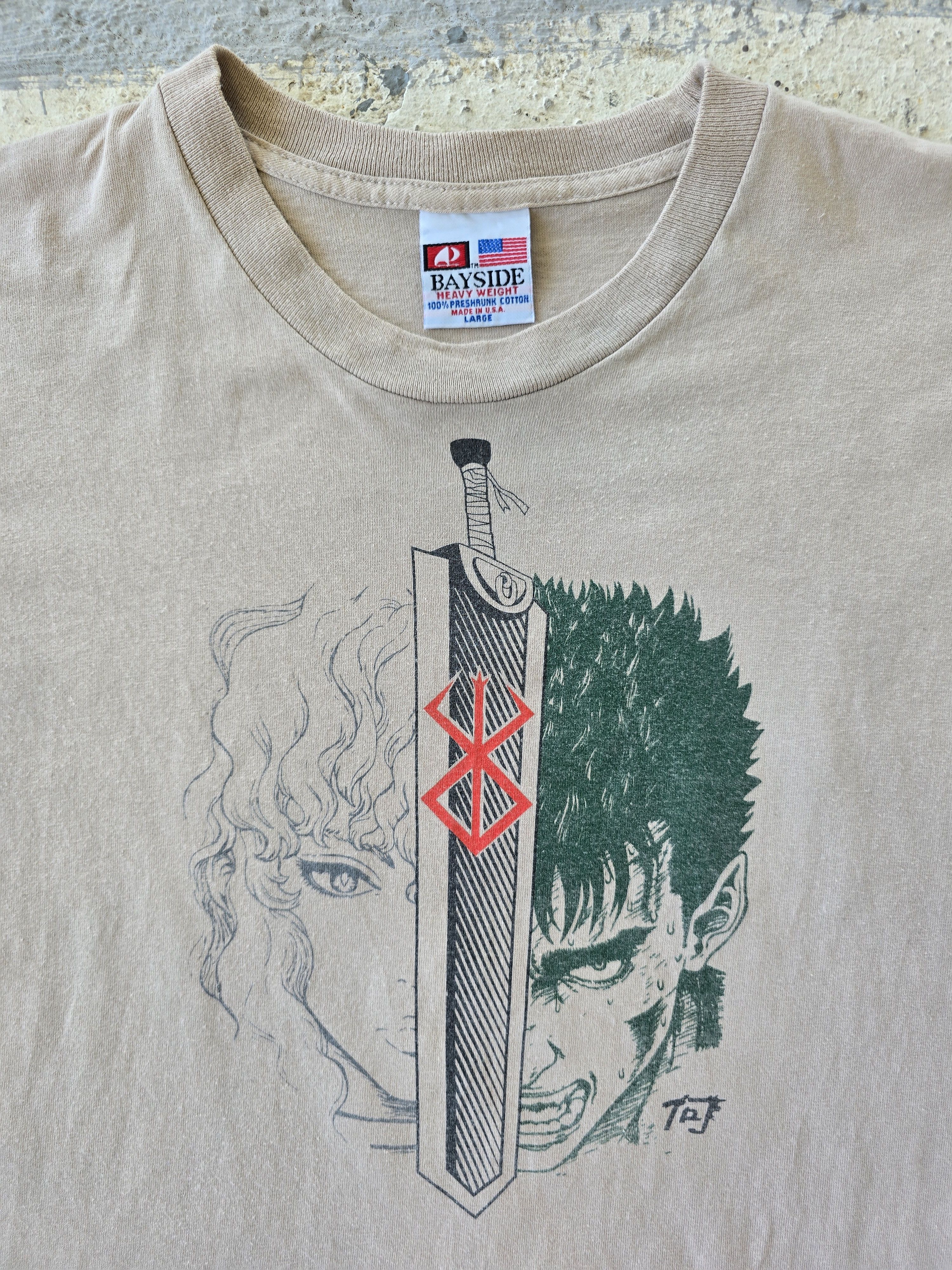 Anime Vintage Berserk T Shirt Size US L / EU 52-54 / 3 - 1 Thumbnail