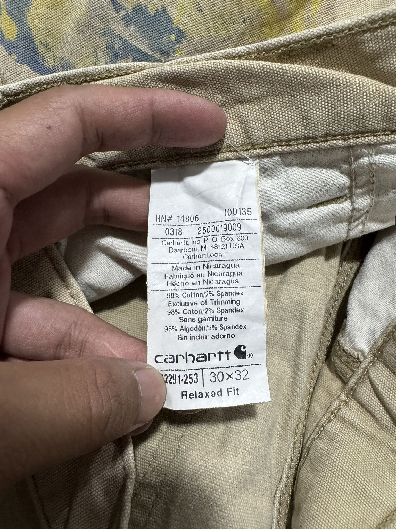 Carhartt × Carhartt Wip Vintage Carhartt Workers Painter Distressed Carpenter Pants Size US 30 / EU 46 - 11 Thumbnail