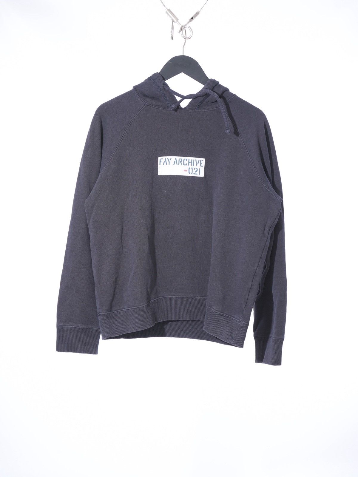 Fay FAY archive Logo Hoodie sz M faded Size US M / EU 48-50 / 2 - 1 Thumbnail